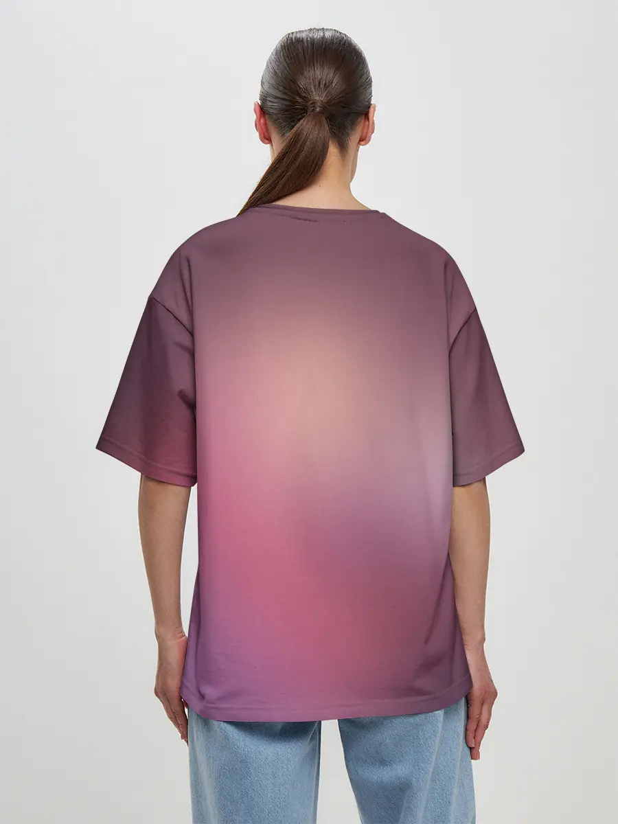 Женская футболка оверсайз / Ноль два глаз