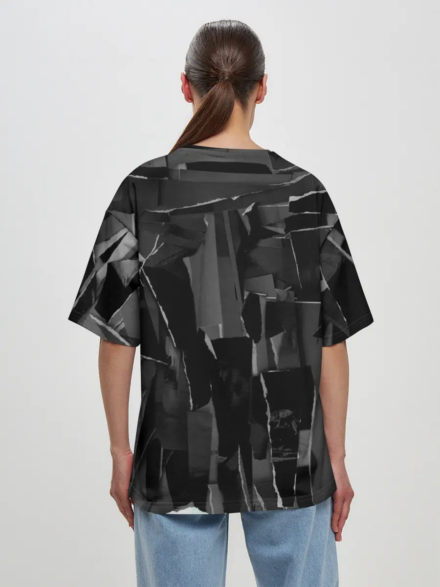 Женская футболка оверсайз / Lizer