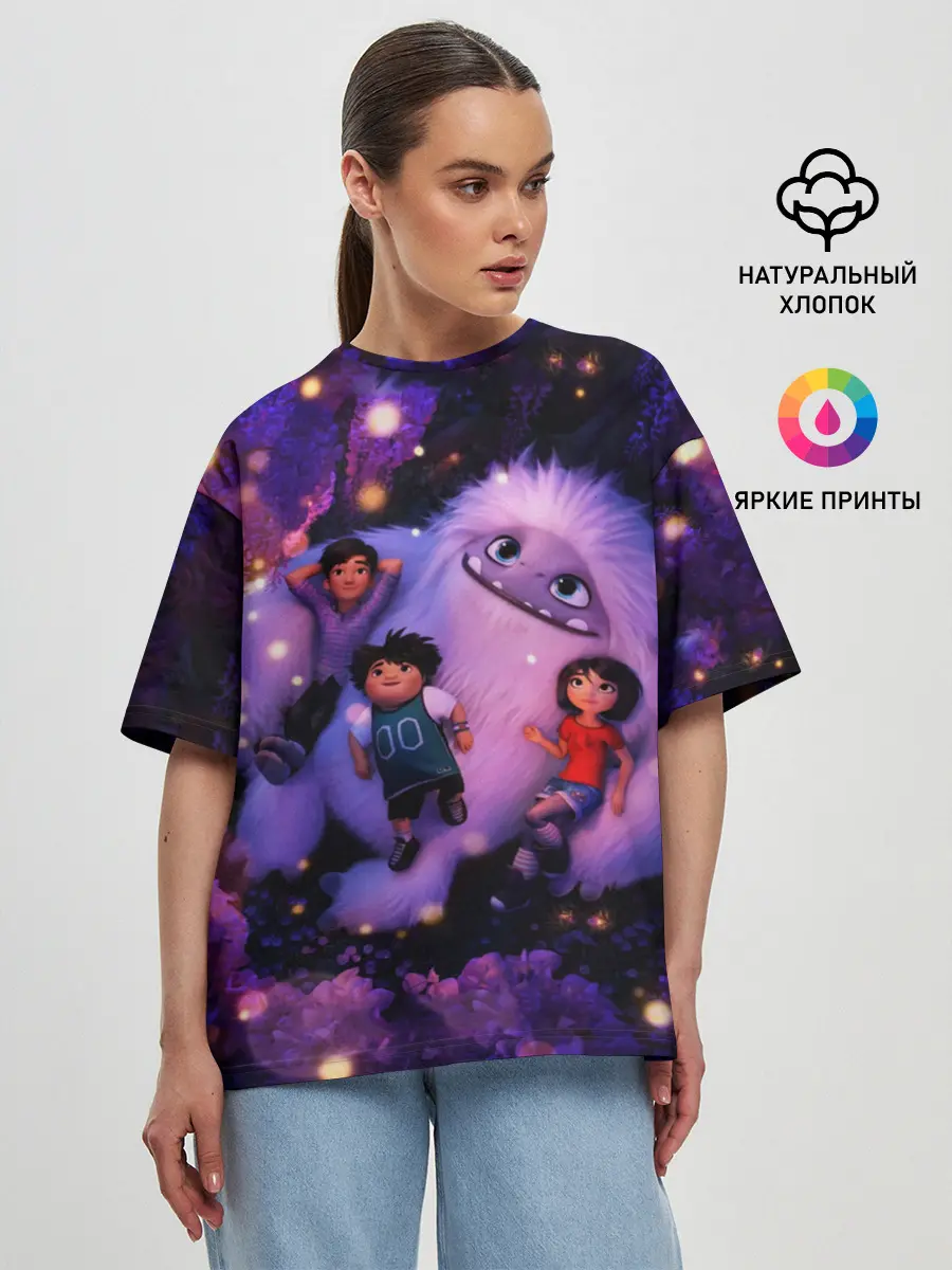 Женская футболка оверсайз / ABOMINABLE