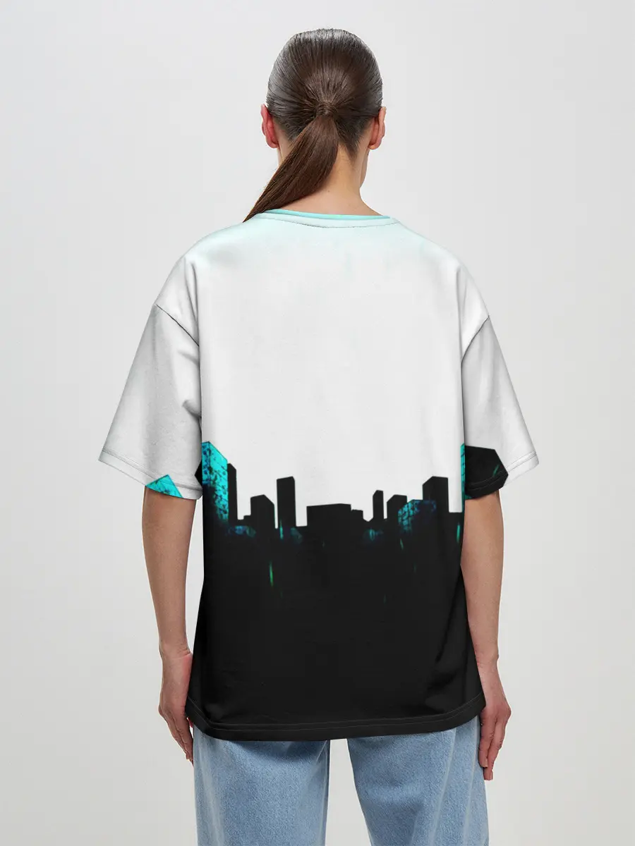 Женская футболка оверсайз / Токийский гуль