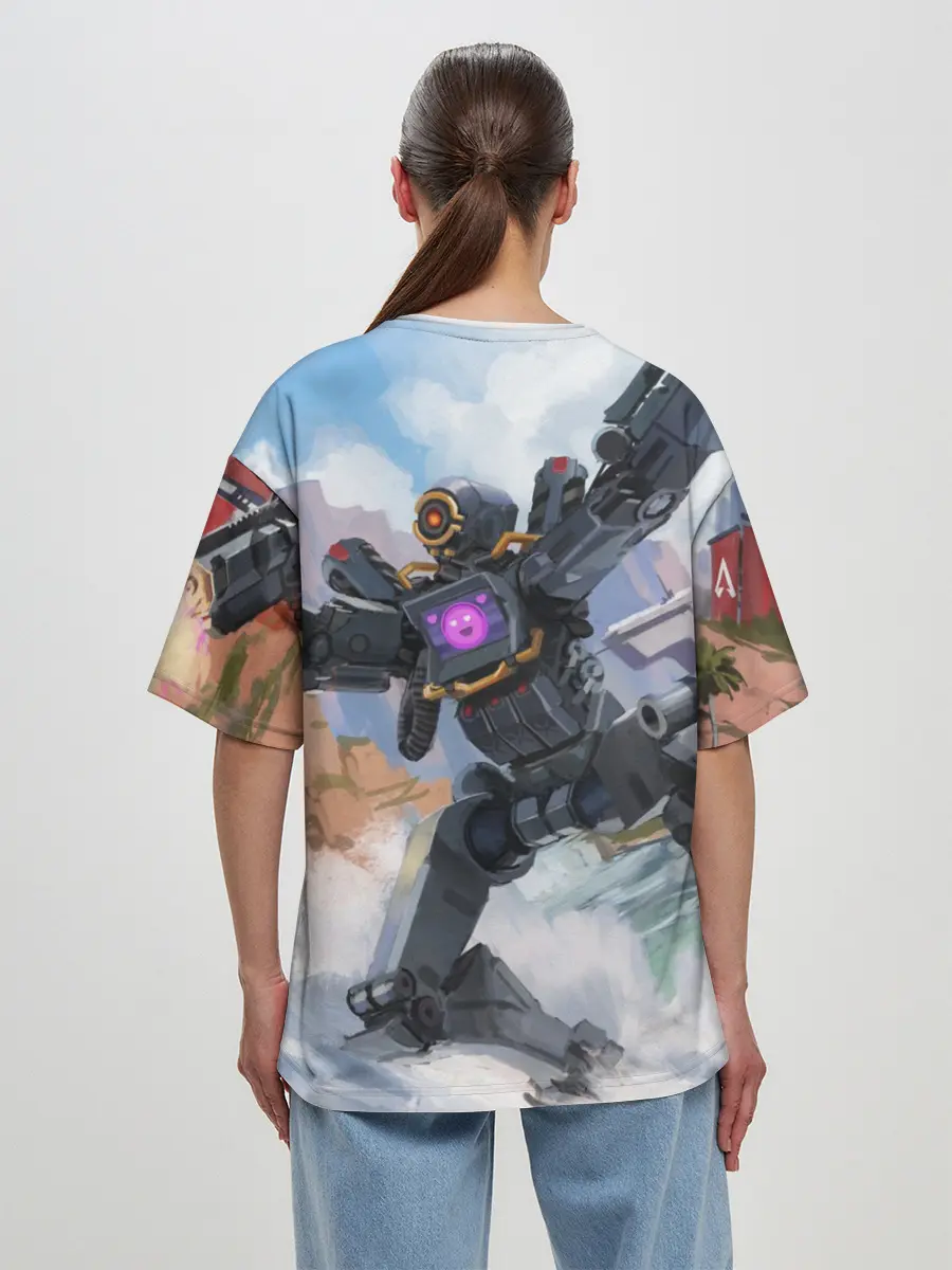 Женская футболка оверсайз / Apex Legends