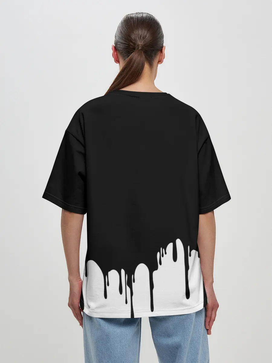 Женская футболка оверсайз / DEATH STRANDING