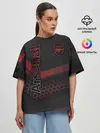 Женская футболка оверсайз / Arsenal F.C.