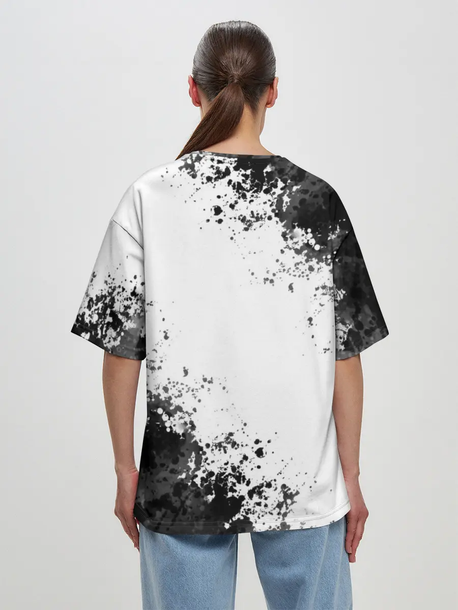 Женская футболка оверсайз / PUBG.