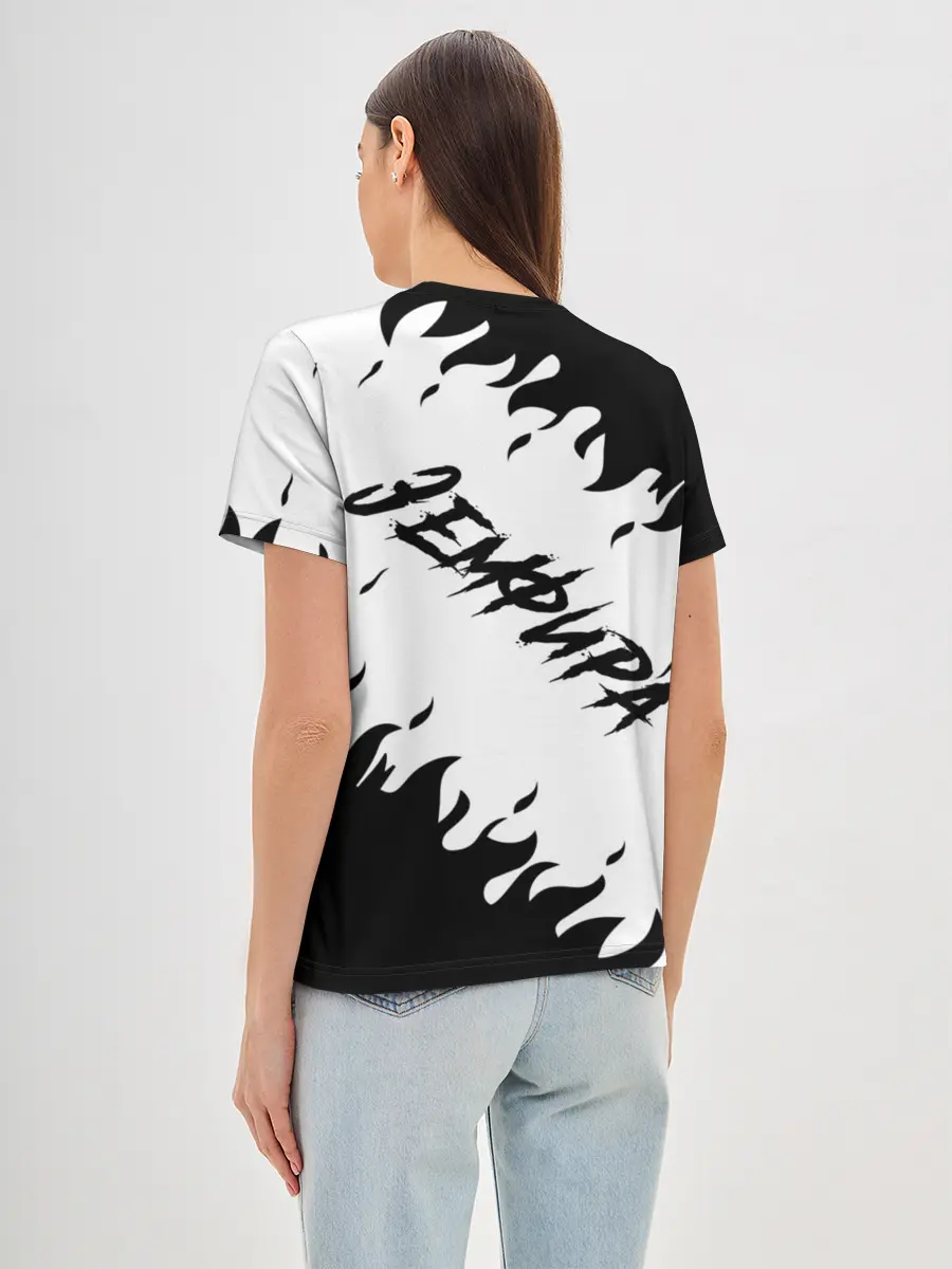 Женская базовая футболка / Zемфира