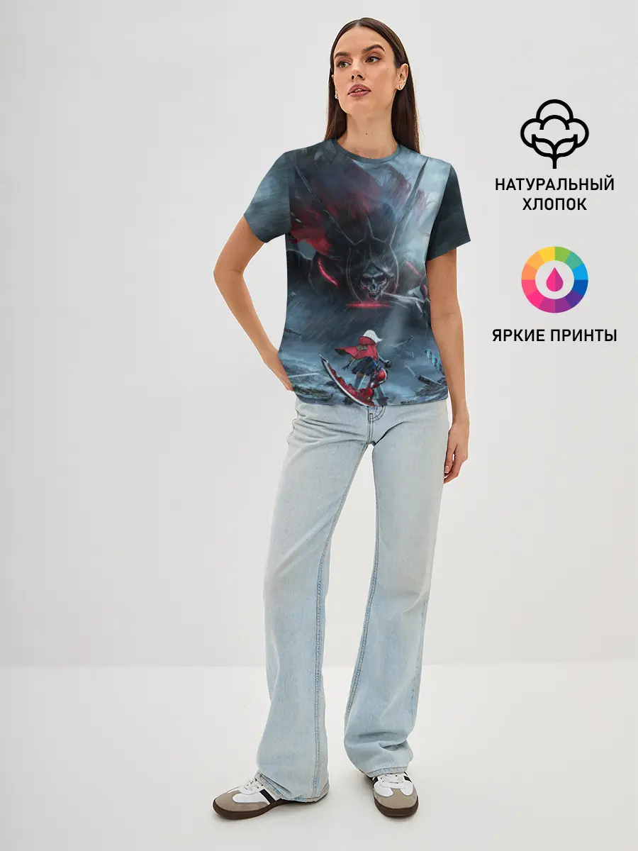 Женская базовая футболка / Ай | Хранительница могил