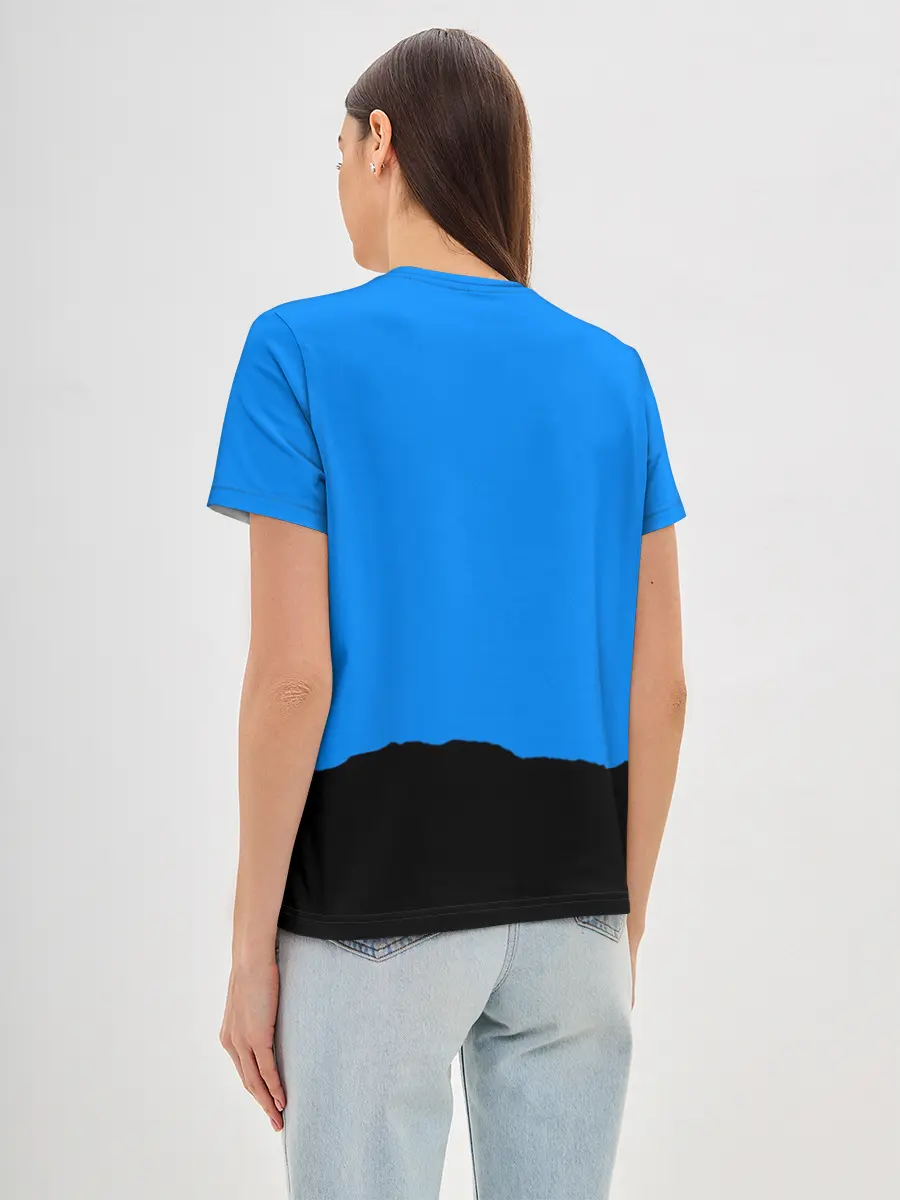 Женская базовая футболка / TEAM FORTRESS 2 BLUE TEAM