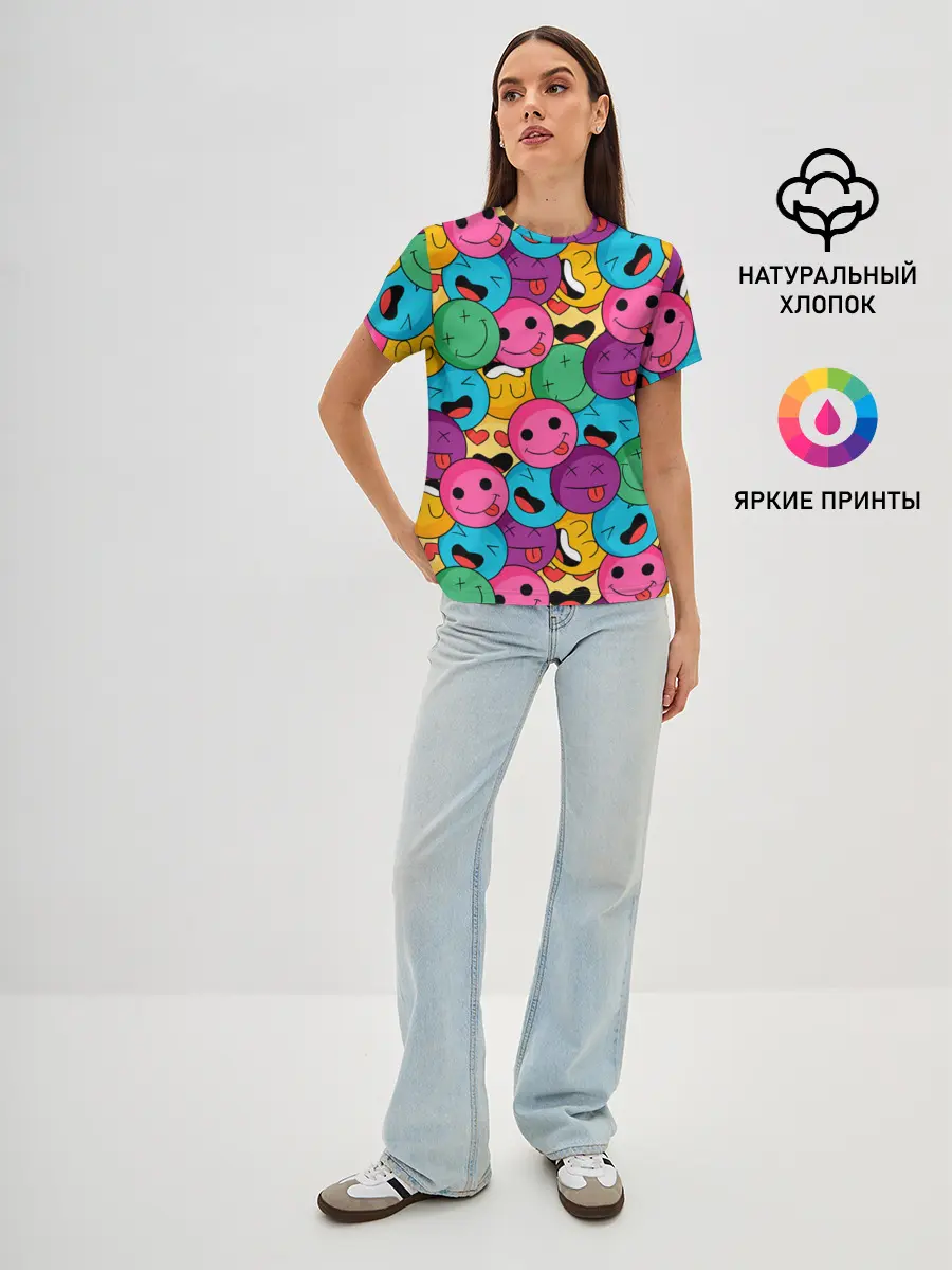 Женская базовая футболка / Pattern