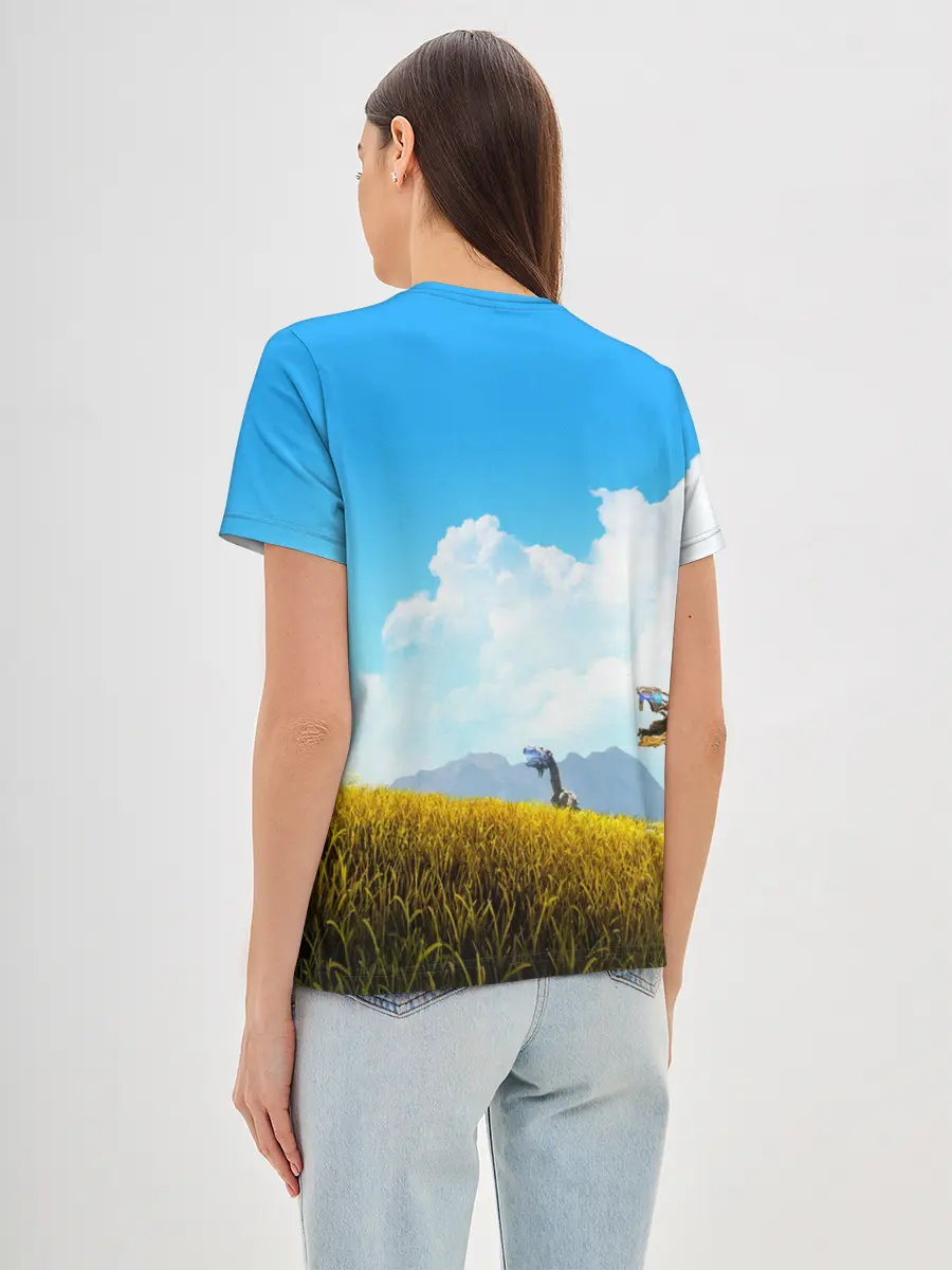 Женская базовая футболка / Horizon Zero Dawn