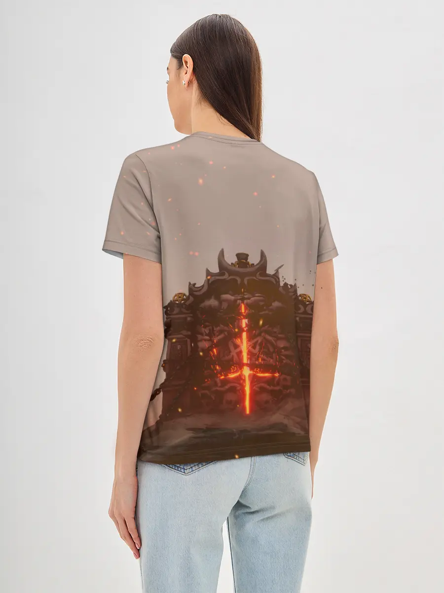 Женская базовая футболка / DOOM | ДУМ