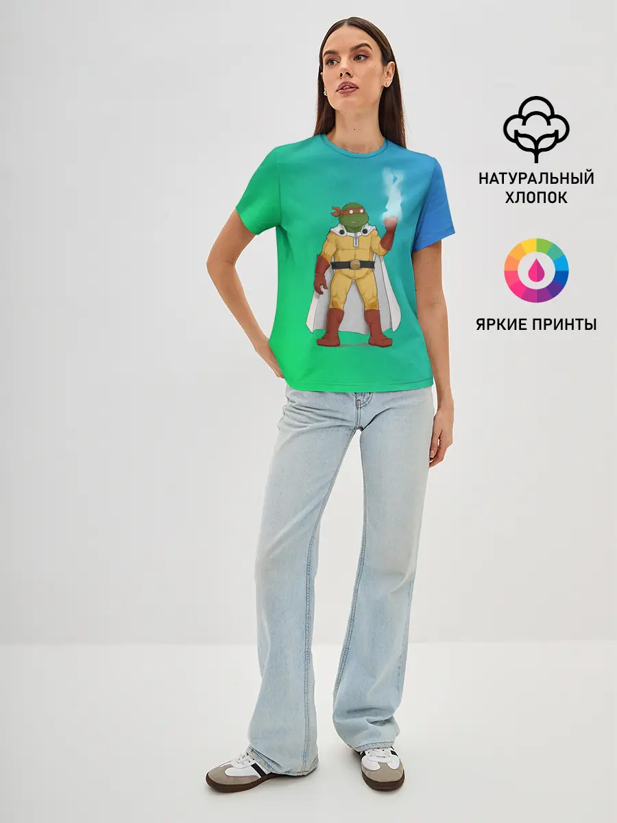 Женская базовая футболка / Сайтама | One Punch Man