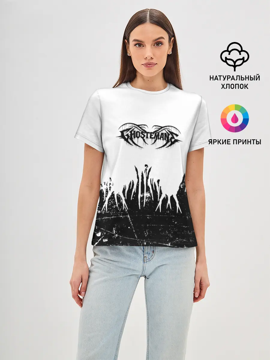 Женская базовая футболка / GHOSTEMANE