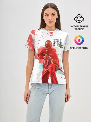 Женская базовая футболка / Grand Theft Auto V | GTA 5