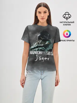 Женская базовая футболка / Jager : Rainbow Six