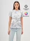 Женская базовая футболка / Lite Camouflage Lines