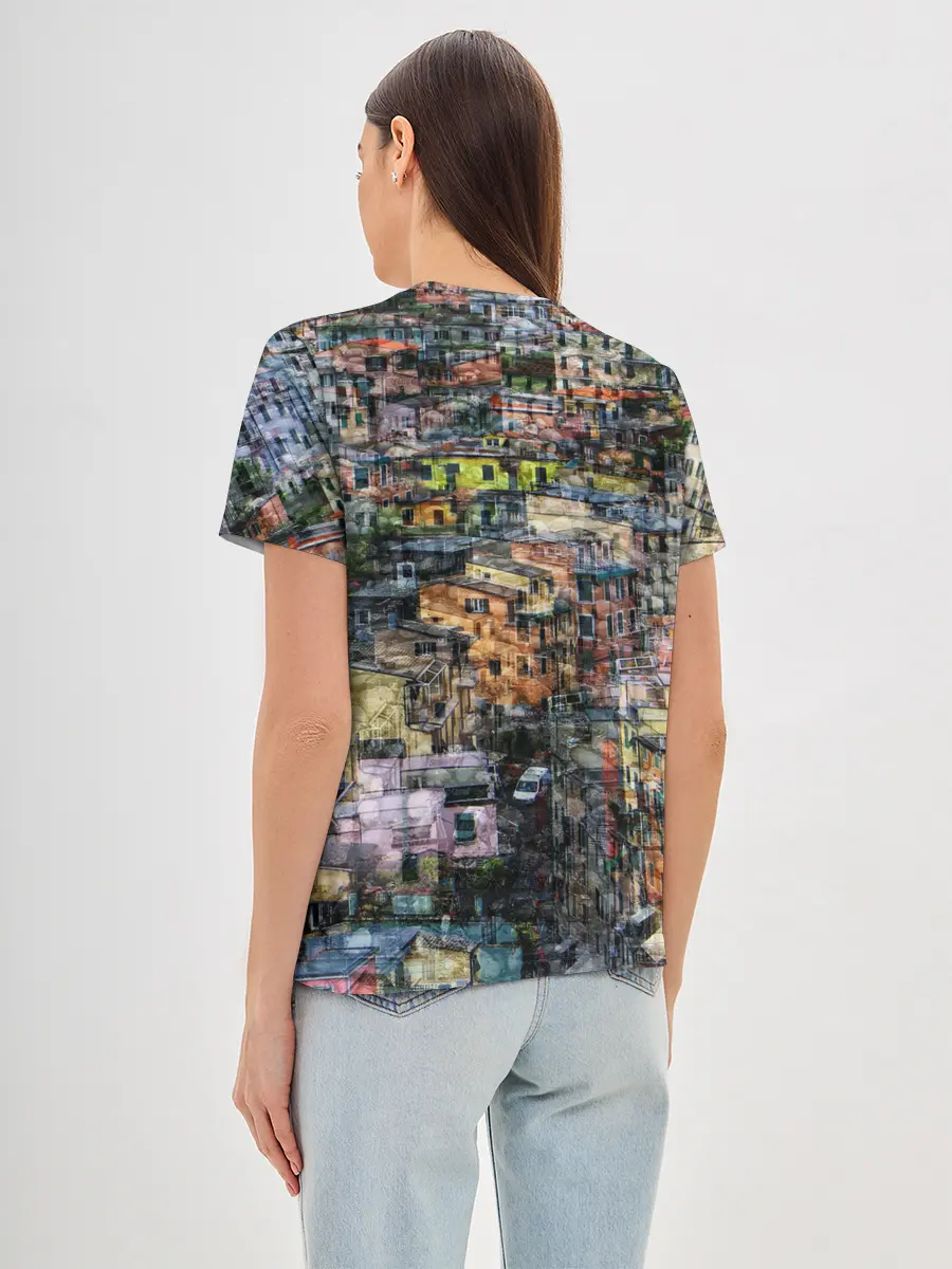 Женская базовая футболка / ГОРОДОК