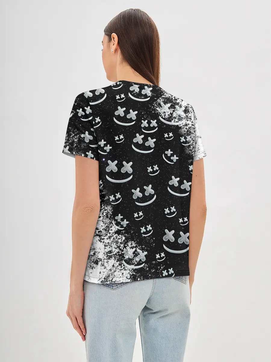 Женская базовая футболка / Marshmello