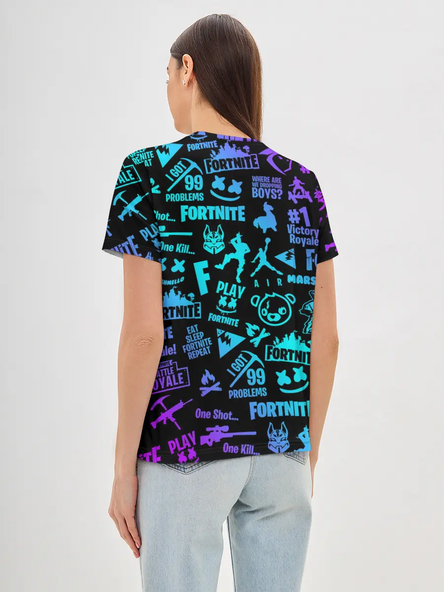 Женская базовая футболка / FORTNITE
