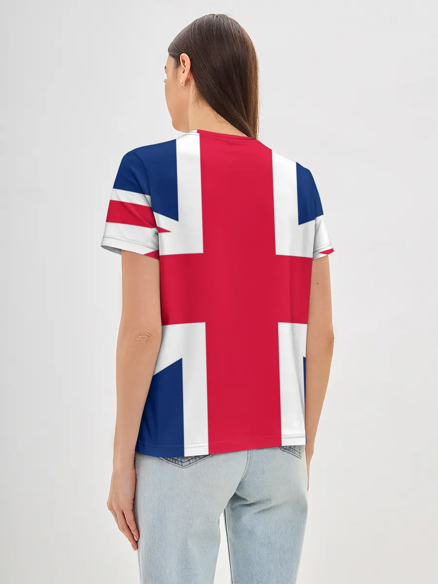 Женская базовая футболка / Великобритания