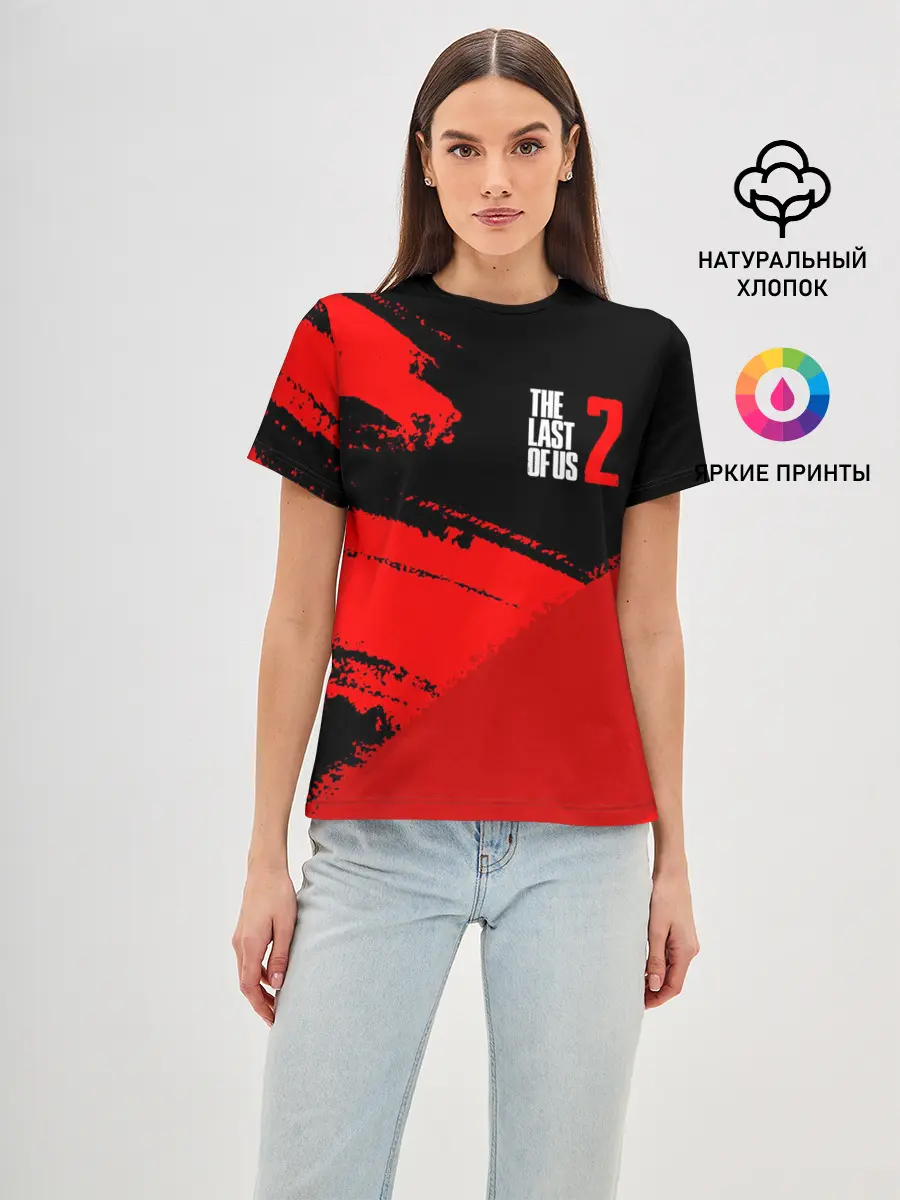 Женская базовая футболка / THE LAST OF US 2 / ОДНИ ИЗ НАС