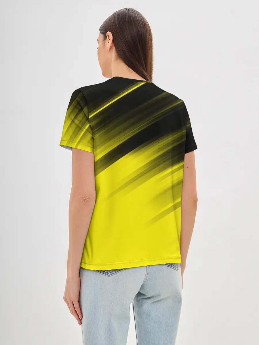 Женская базовая футболка / Cyberpunk 2077