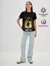 Женская базовая футболка / Чертенок Do it