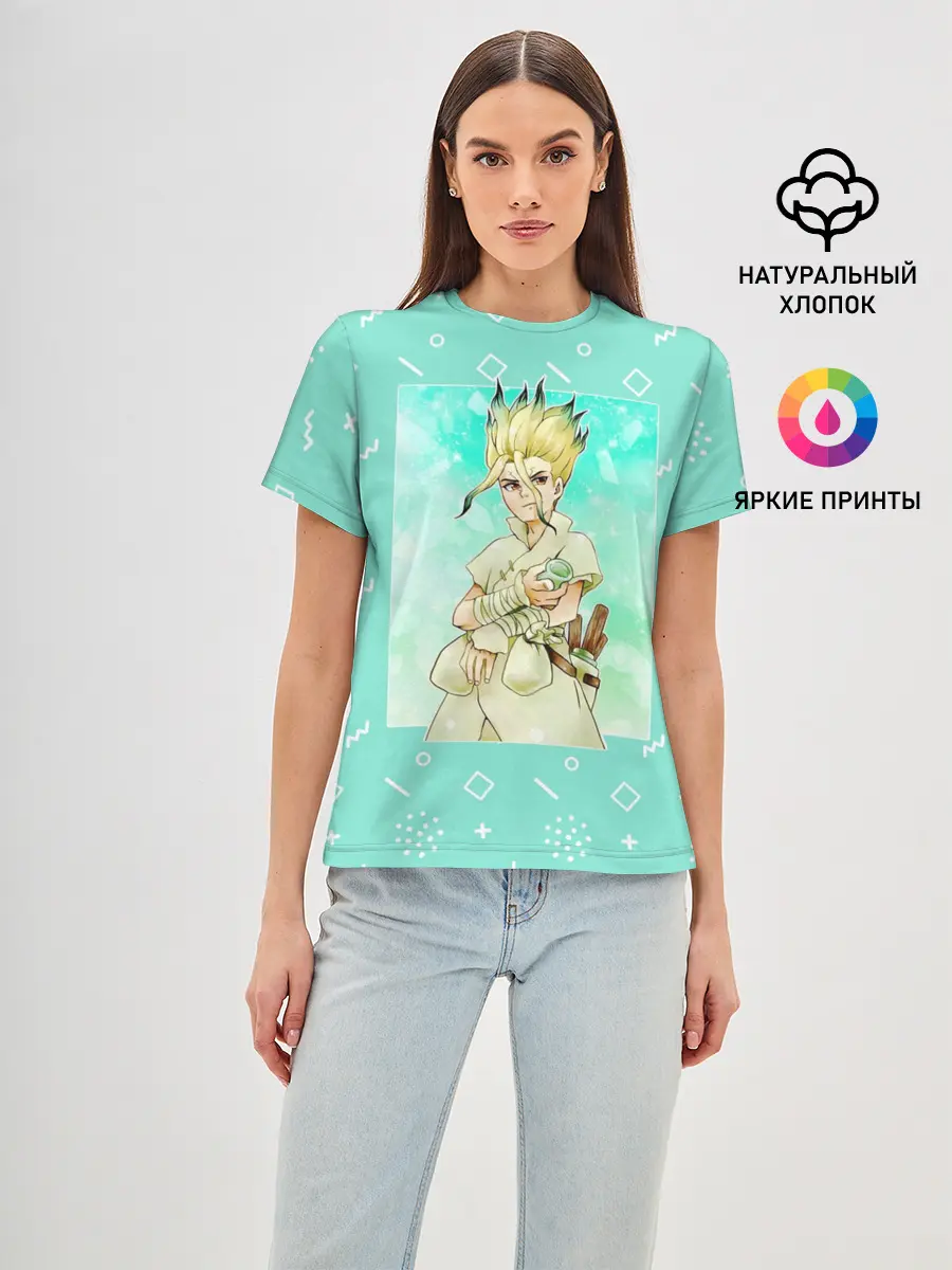 Женская базовая футболка / Сэнку