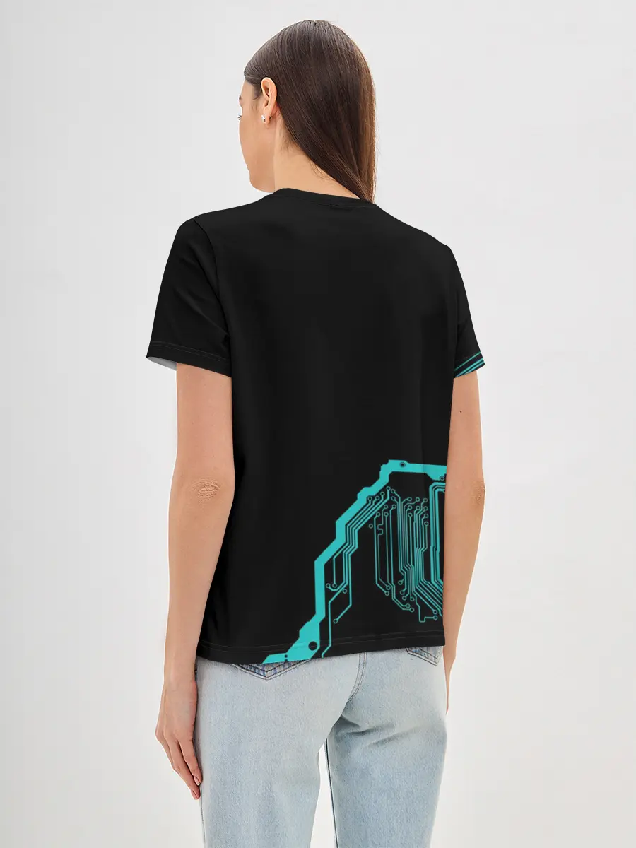 Женская базовая футболка / Skrillex