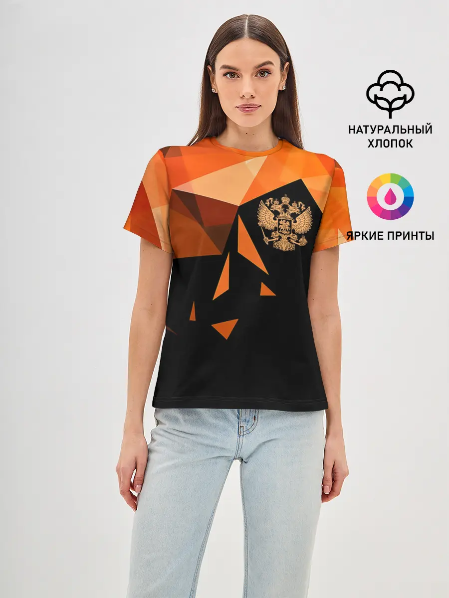Женская базовая футболка / Россия