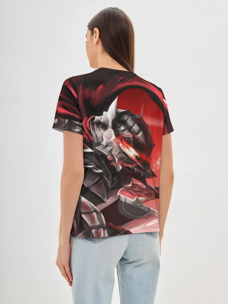 Женская базовая футболка / БЕРСЕРК с двух сторон