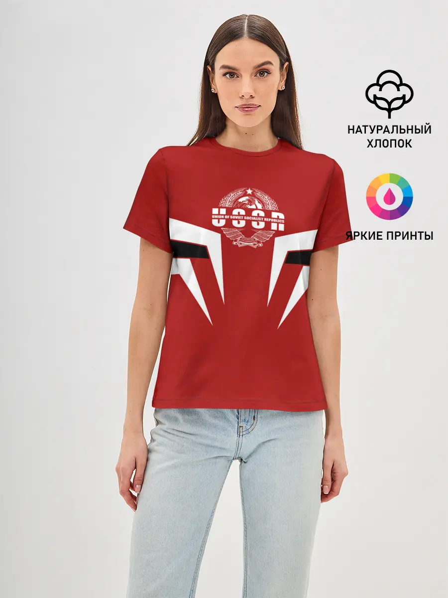 Женская базовая футболка / СССР
