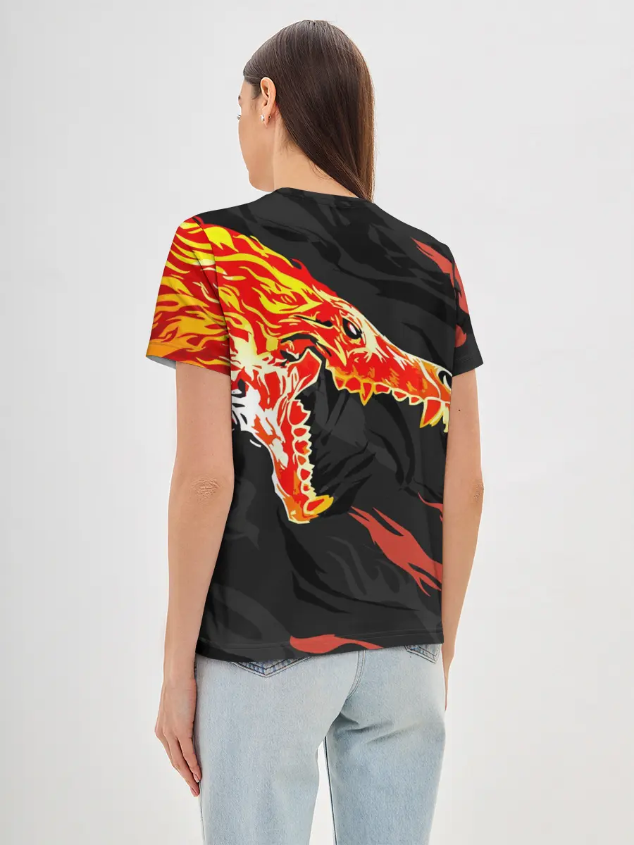 Женская базовая футболка / CS:GO - Howl м4а4 | Вой