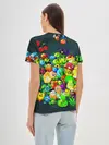 Женская базовая футболка / Plants vs. Zombies