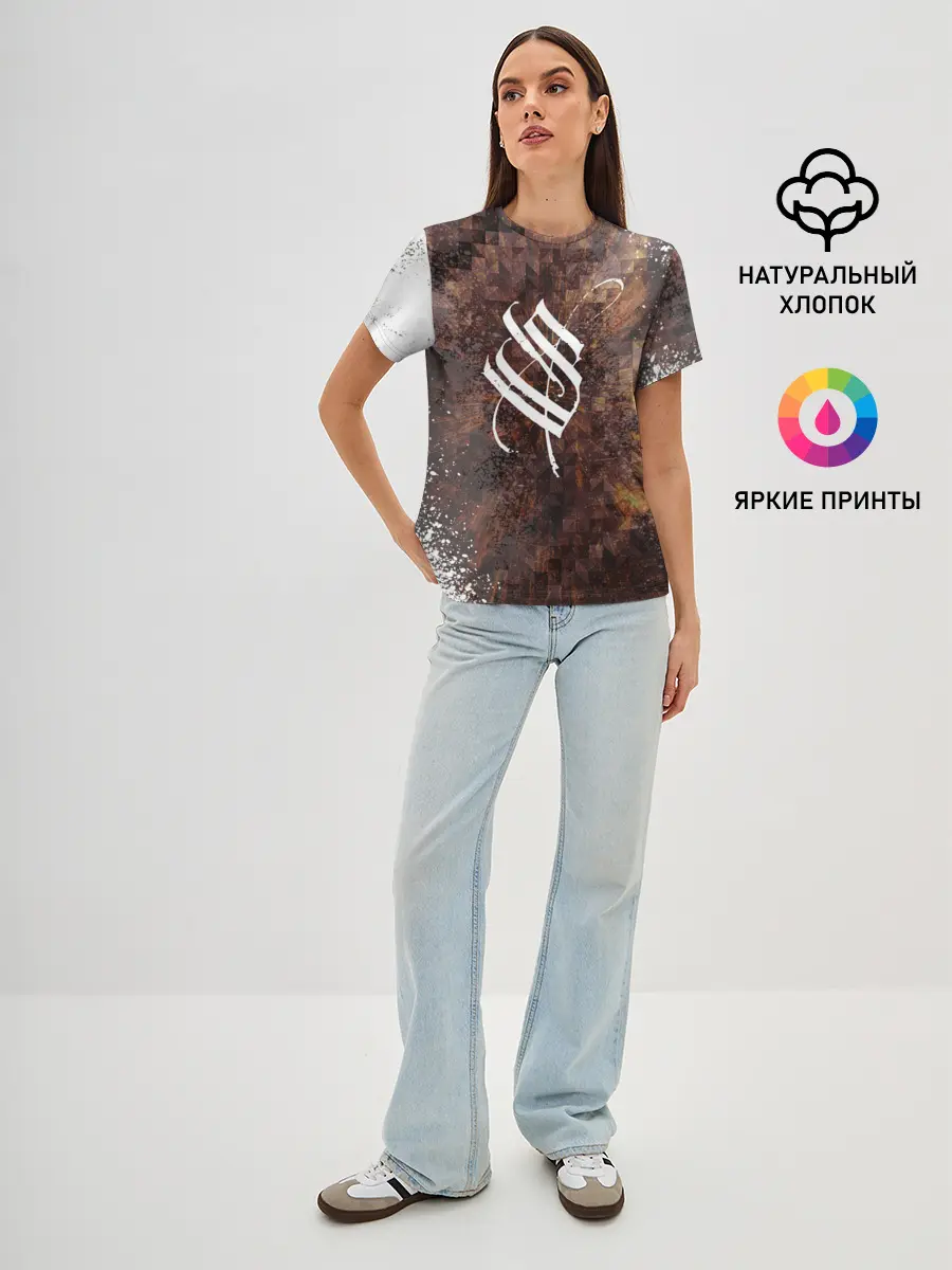 Женская базовая футболка / Stigmata | Стигмата