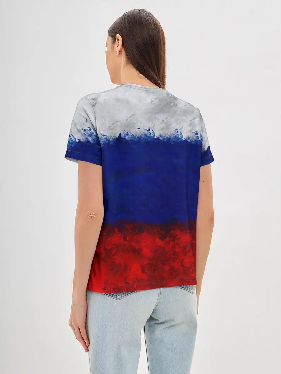 Женская базовая футболка / Россия | Russia | Герб