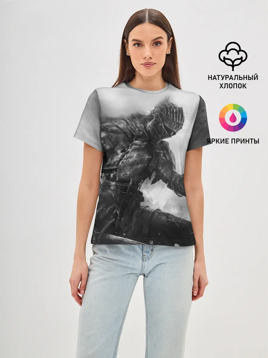 Женская базовая футболка / DARK SOULS