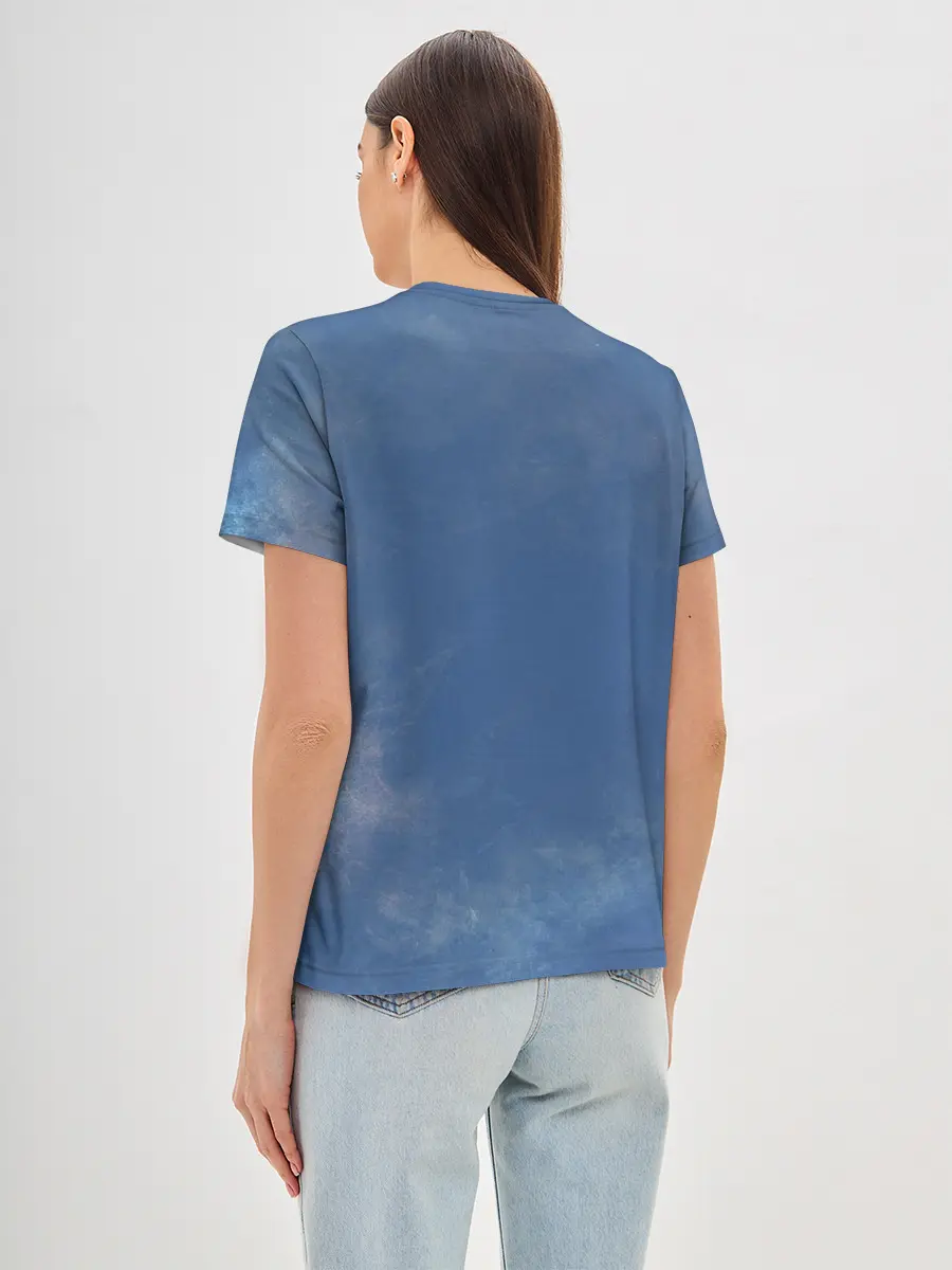 Женская базовая футболка / Кубик Рубика