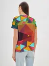 Женская базовая футболка / Геометрическая Абстракция