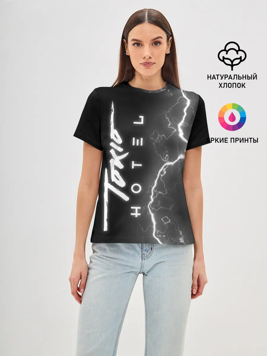 Женская базовая футболка / Tokio Hotel