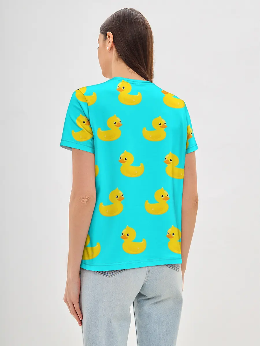 Женская базовая футболка / Уточки