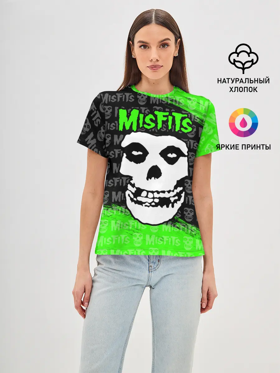Женская базовая футболка / MISFITS [3]