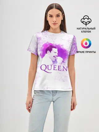 Женская базовая футболка / Freddie Mercury | Queen