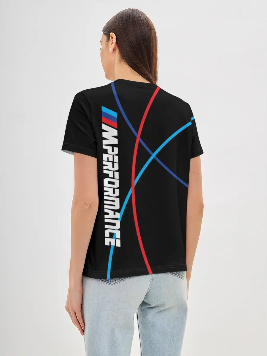 Женская базовая футболка / Powered by BMW M