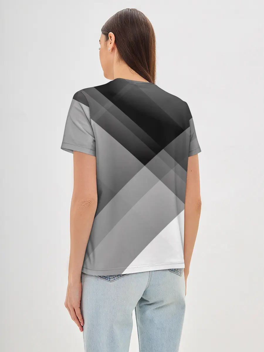 Женская базовая футболка / Геометрия