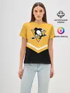 Женская базовая футболка / Pittsburgh Penguins