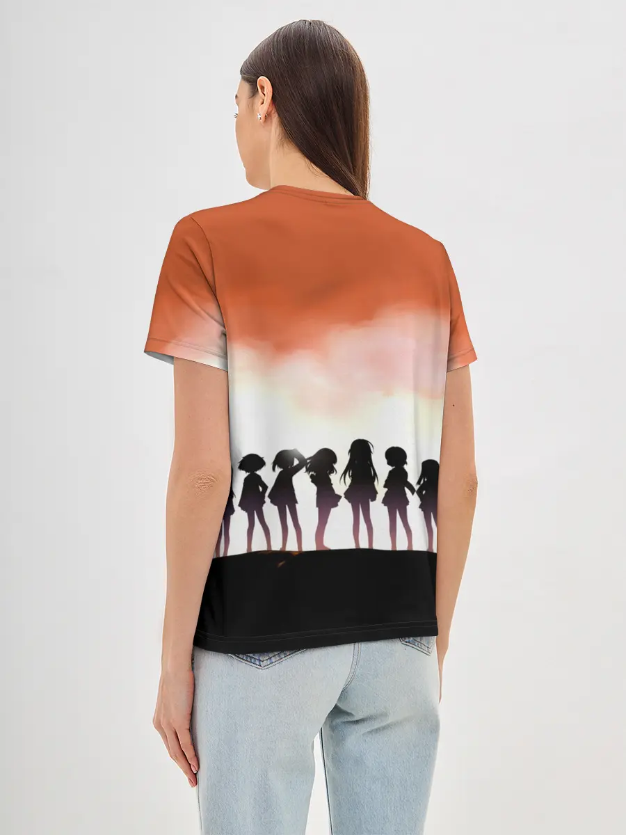 Женская базовая футболка / Girls und Panzer | Poster