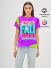 Женская базовая футболка / Fall Guys