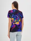 Женская базовая футболка / ABSTRACT COLOR