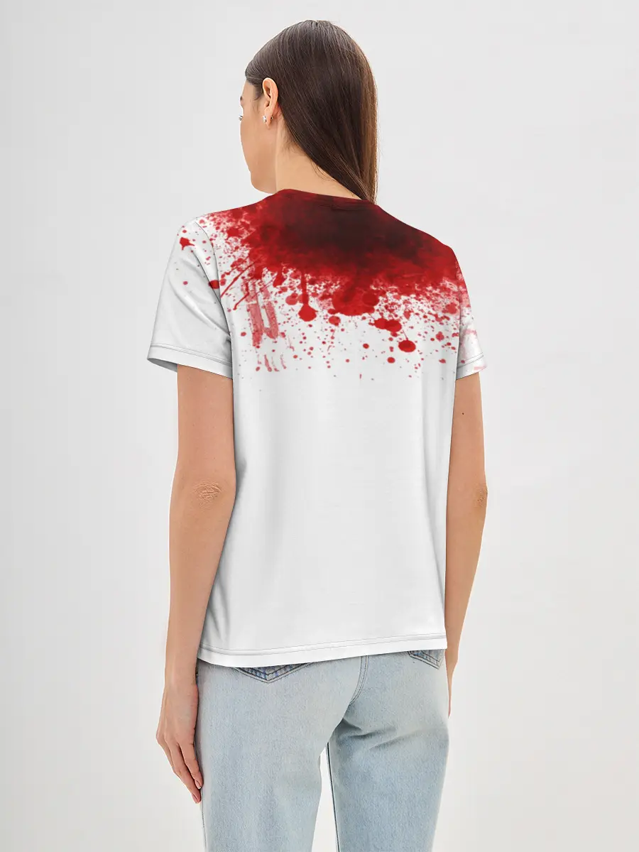 Женская базовая футболка / Кровь