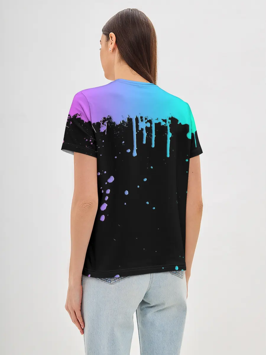 Женская базовая футболка / MARSHMELLO